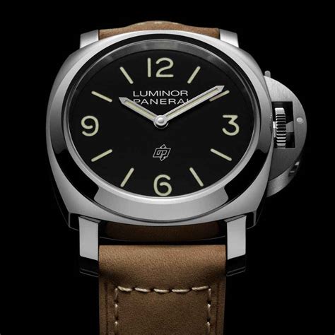 panerai base logo acciaio|Panerai luminor base logo.